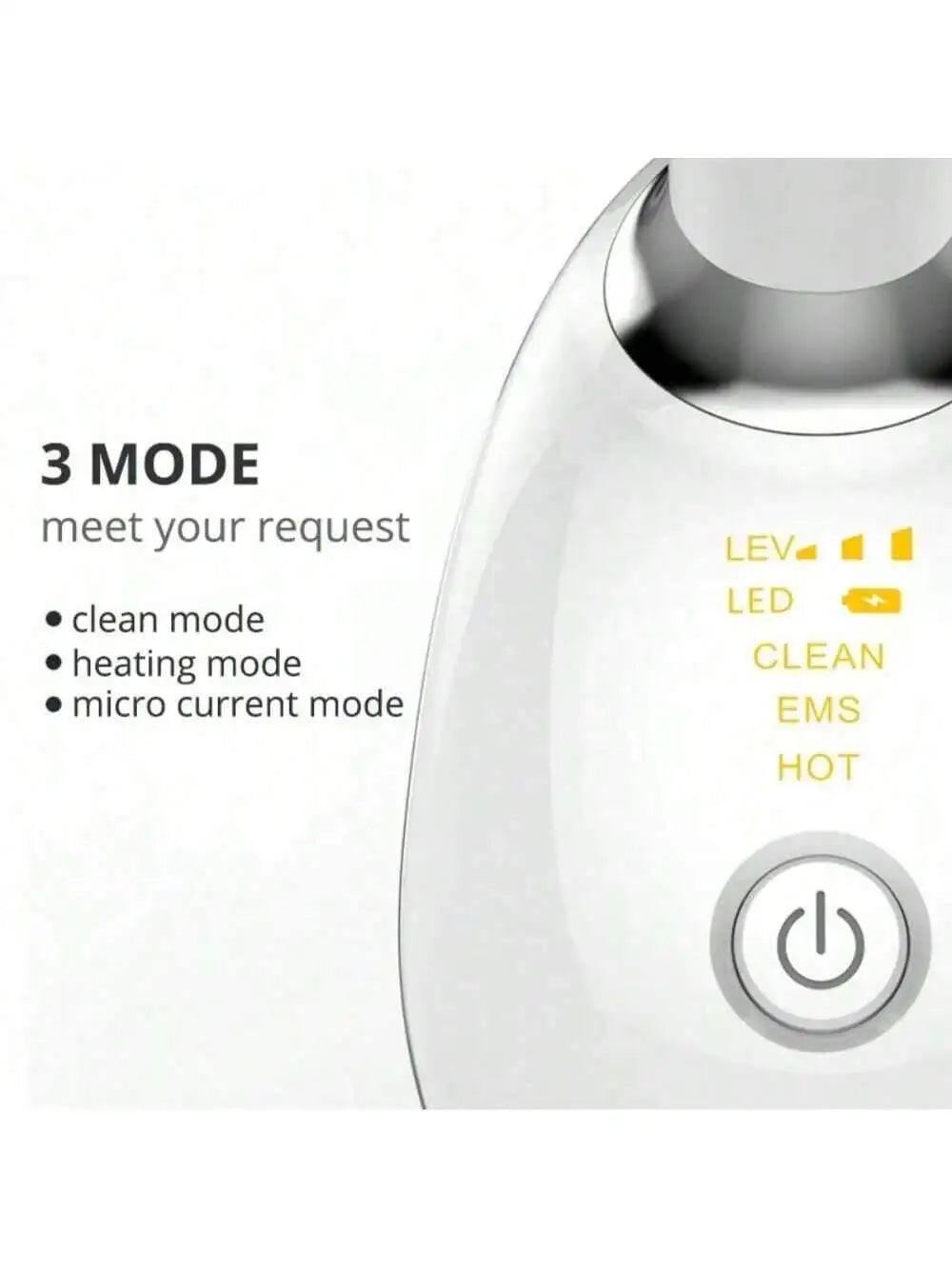 Dispositif de levage du visage du cou EMS Microcourant LED Photon Thérapie Vibration Massager du visage Anti-rides Raffermissement Outils de soins de la peau