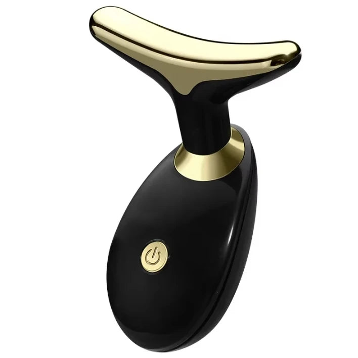 Dispositif de levage du visage du cou EMS Microcourant LED Photon Thérapie Vibration Massager du visage Anti-rides Raffermissement Outils de soins de la peau