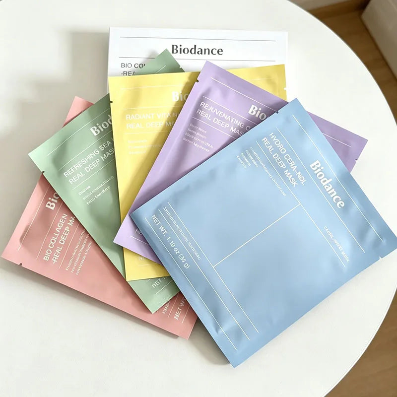 Biodance Collagen Face Mask Shrink Pores Deep Hydrating Moisturizing Mask Refreshing Brightening Tightens Facial Mask Skin Care