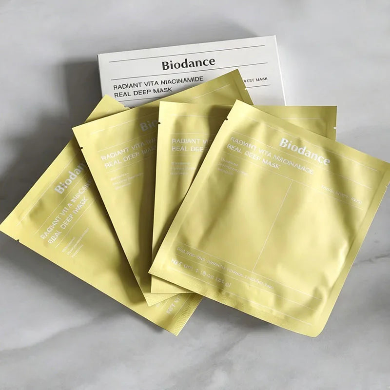 Biodance Collagen Face Mask Shrink Pores Deep Hydrating Moisturizing Mask Refreshing Brightening Tightens Facial Mask Skin Care